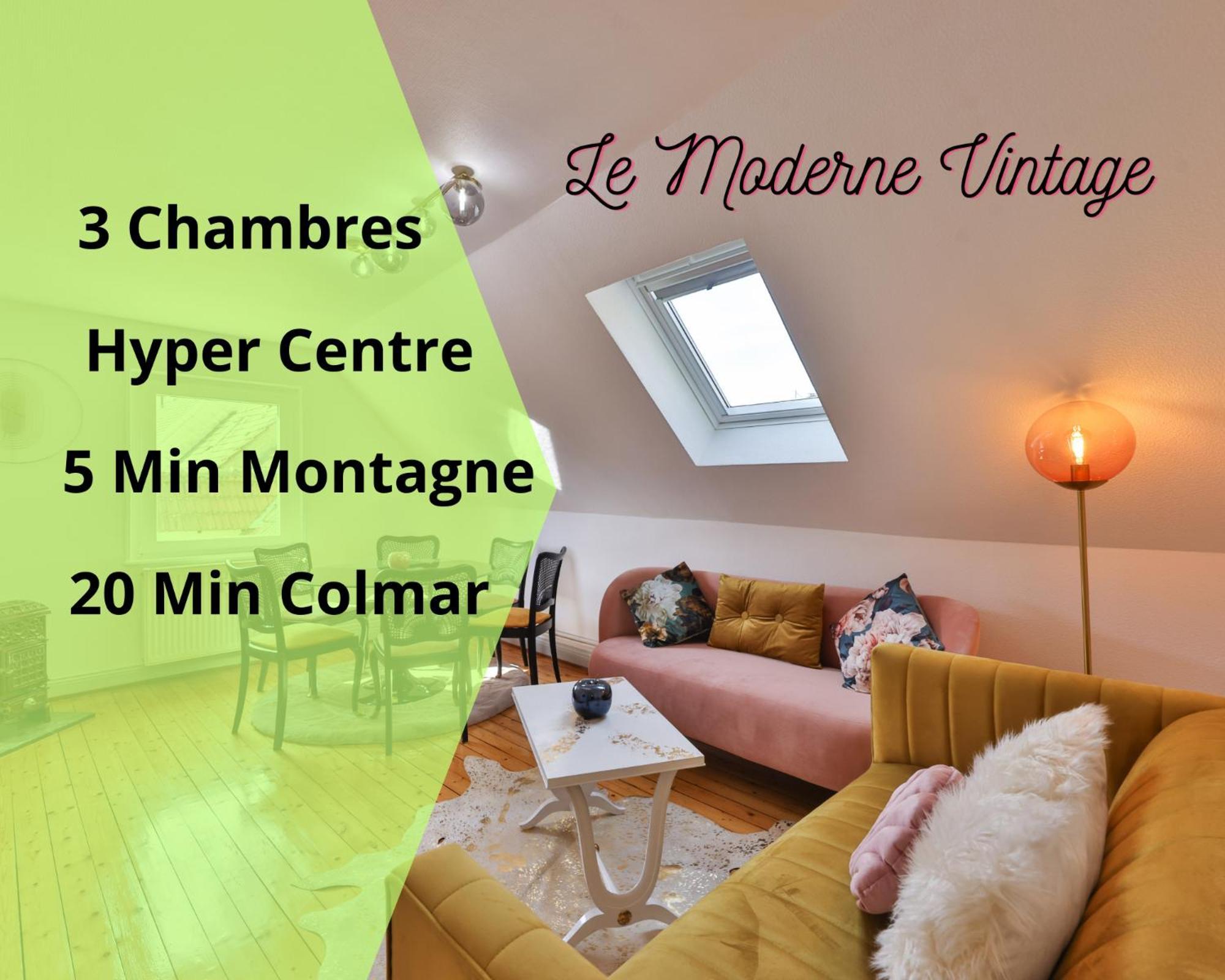 Le Moderne Vintage Hyper Centre,3 Chambres, Neuf Au Calme, 3 Etoiles Munster  Exterior foto